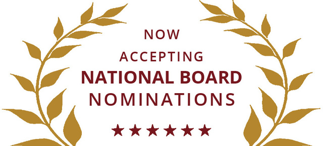 Nominations for the NRVC National Board are now open